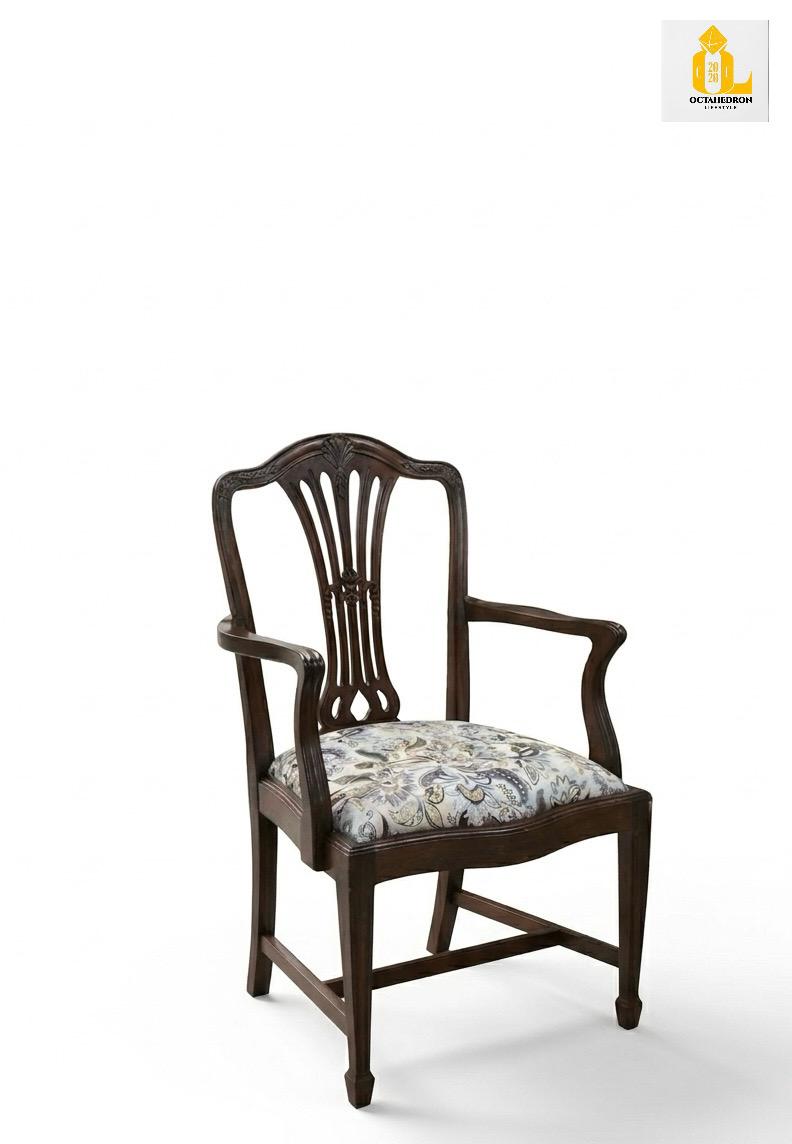 Hepplewhitestyle armchair
