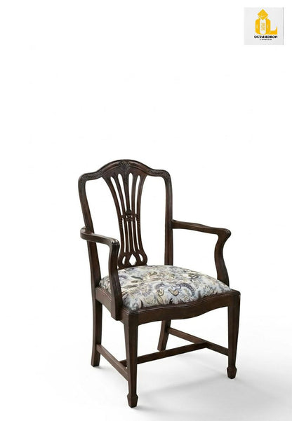 Hepplewhitestyle armchair