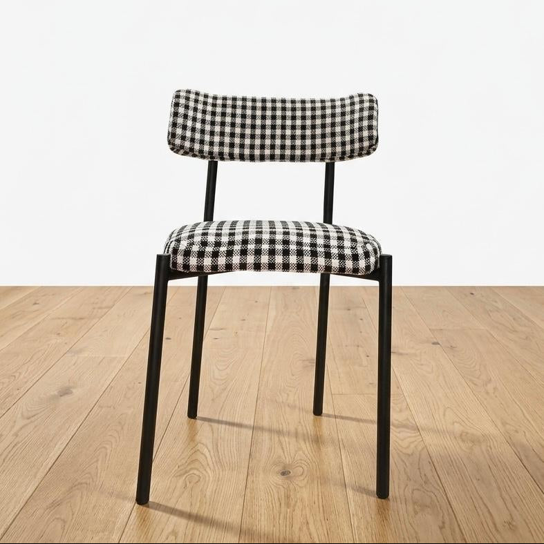 Checkered Accent Chair