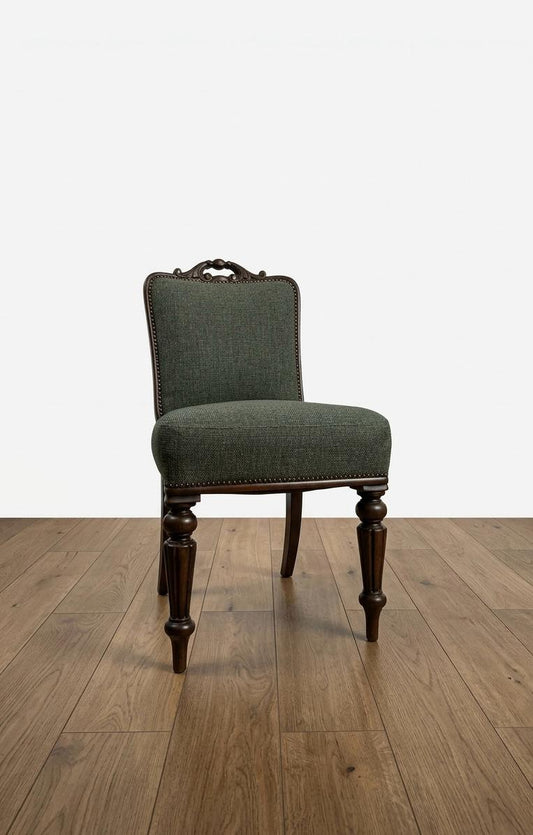 Traditional Neo-Classical Slipper  Chair