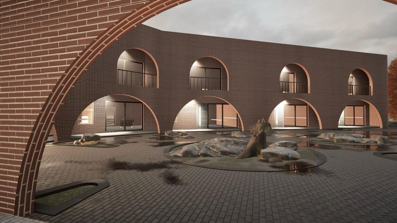 Curved Geometry Residence